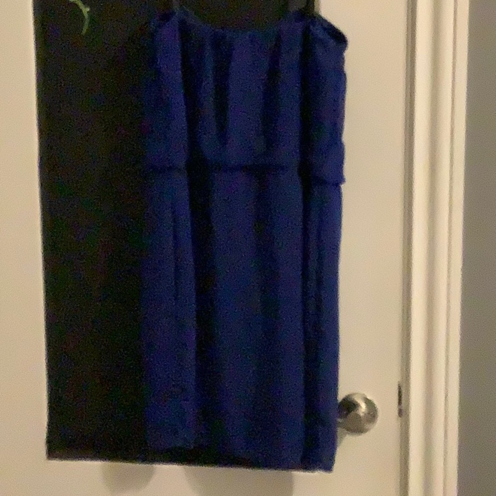 Blue dress